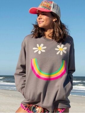 Natural Life | Smile Rainbow Sweatshirt